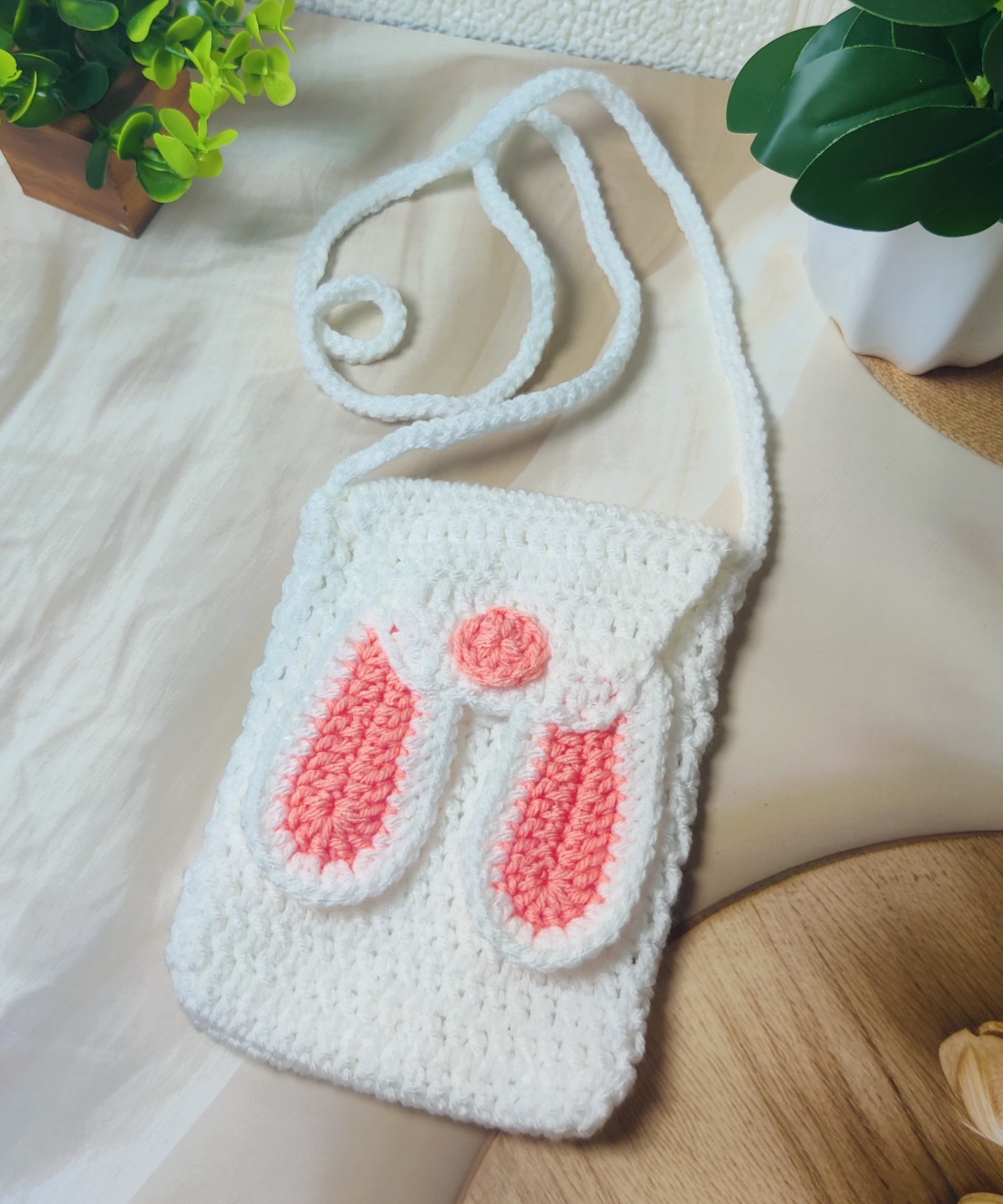 Bunny Mobile Pouch
