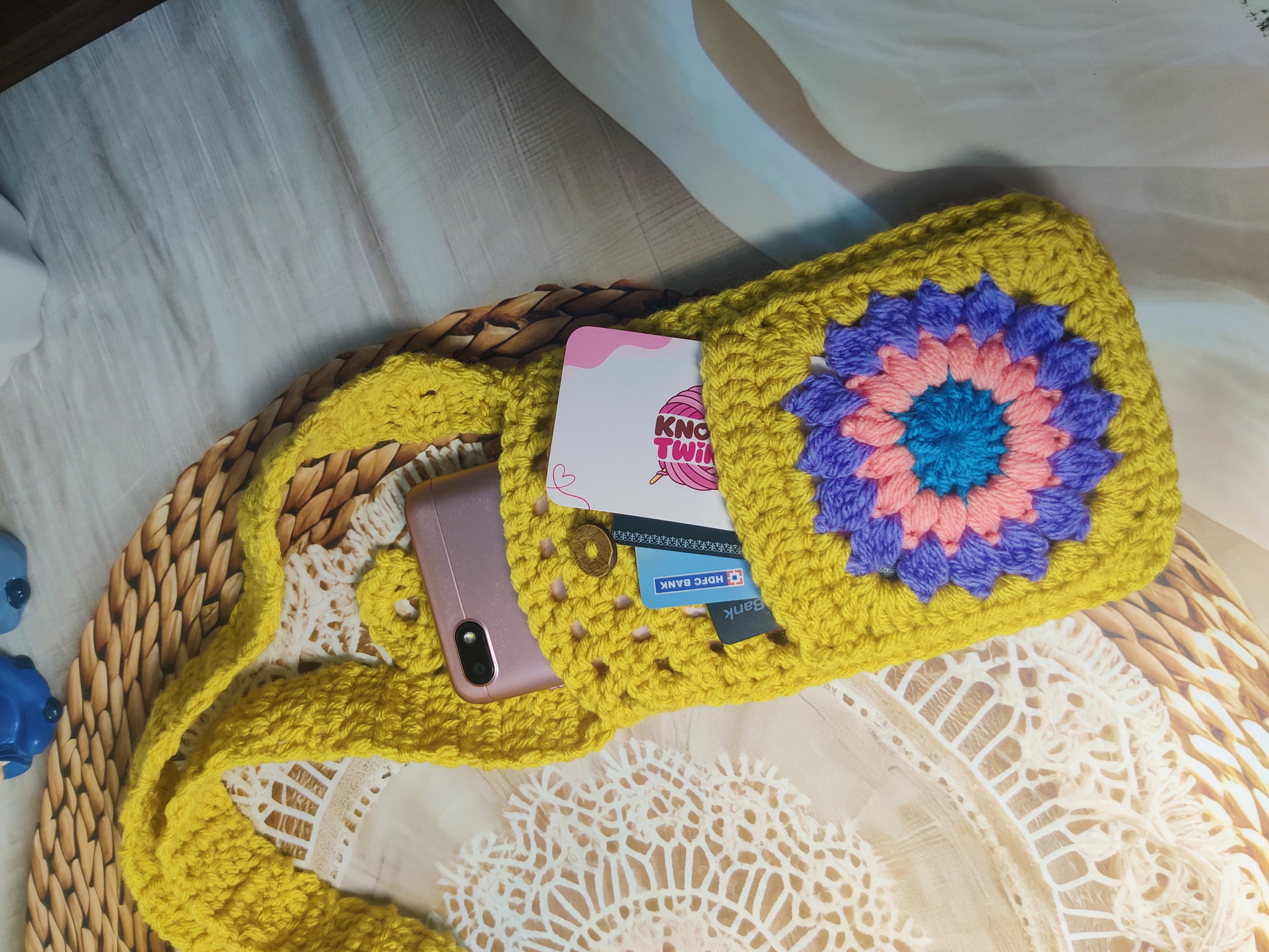 Handmade crochet by Knotty Twirls