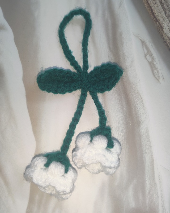Lily of the Valley Hair Tie
