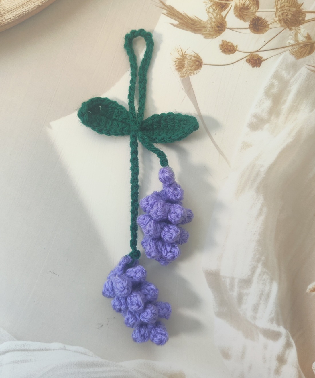 Lavender Hair Tie